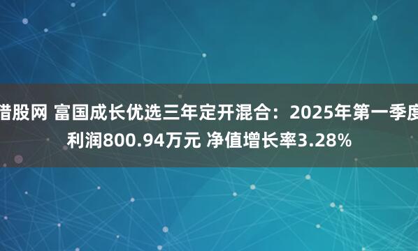 猎股网 富国成长优选三年定开混合：2025年第一季度利润800.94万元 净值增长率3.28%